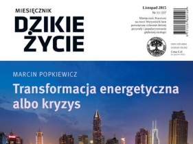 Okładka numeru Miesięcznika Dzikie Życie