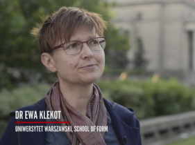 kadr z wywiadu z dr Ewą Klekot